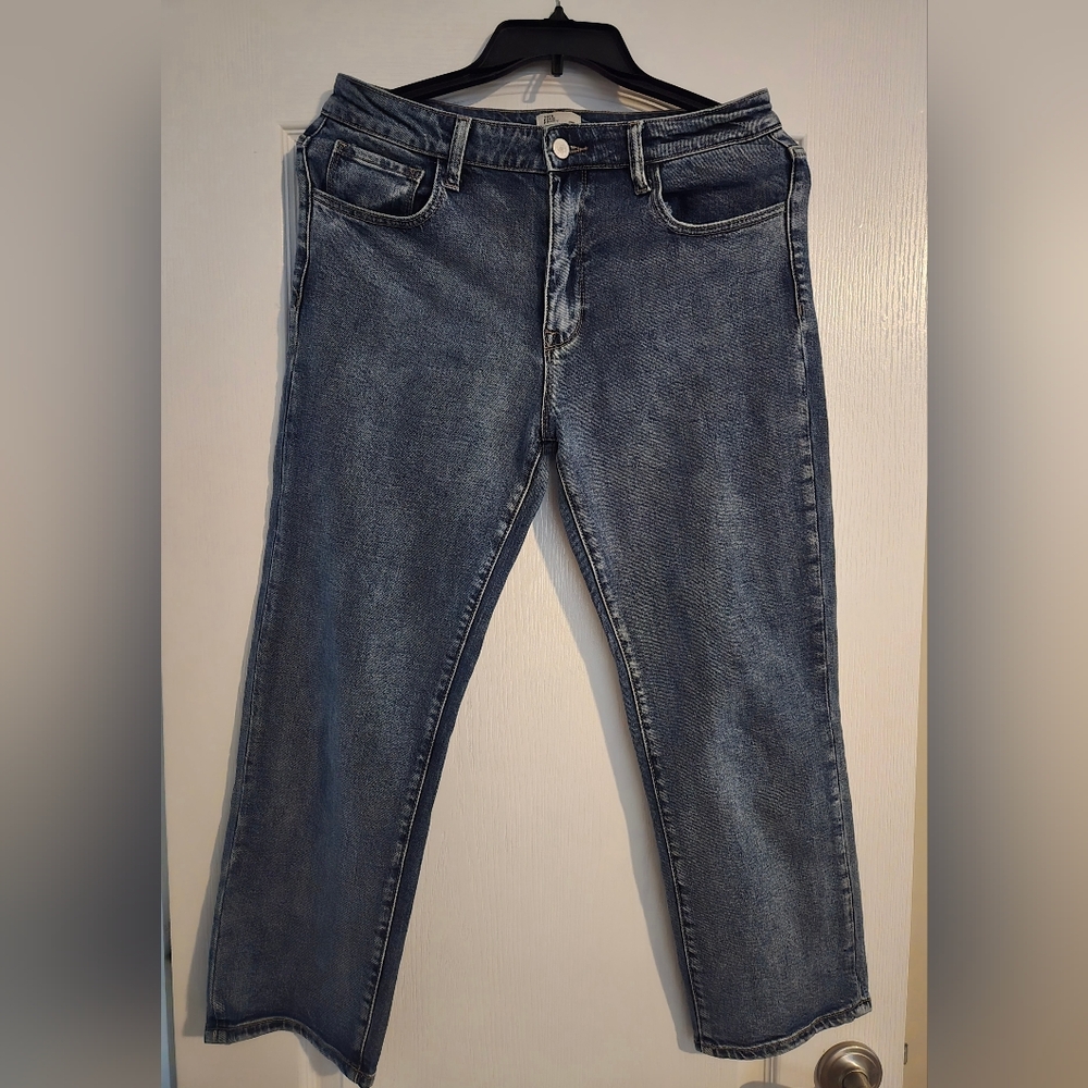 The Fine Print Classic Blue Denim Jeans NWOT